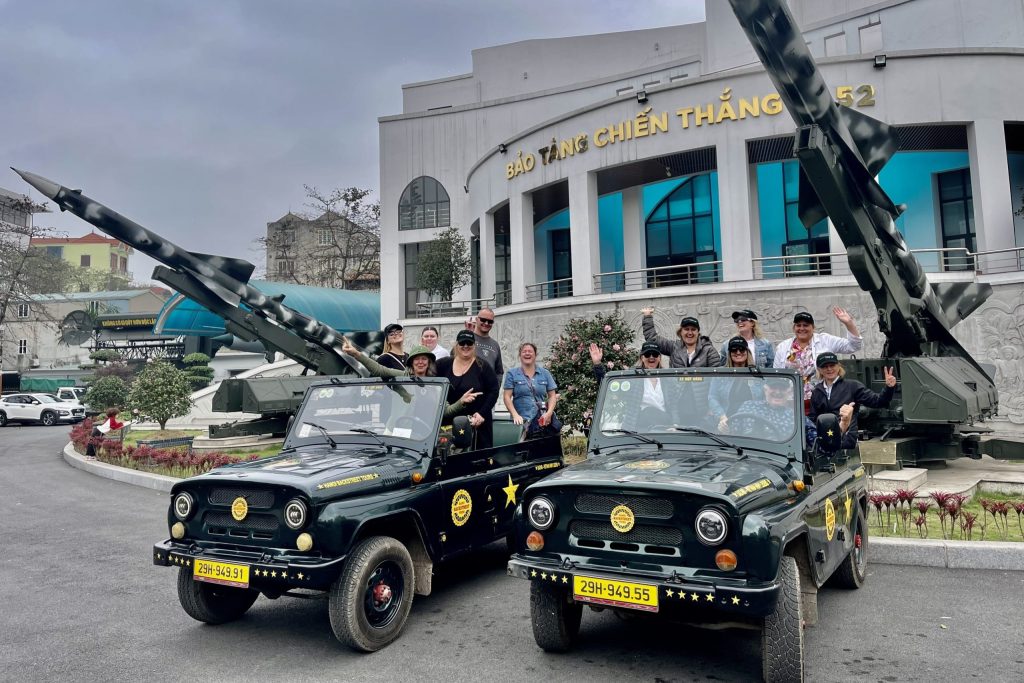 HANOI JEEP TOURS: FOOD + CULTURE + FUN IN VIETNAM PEOPLE’S ARMY LEGEND JEEP
