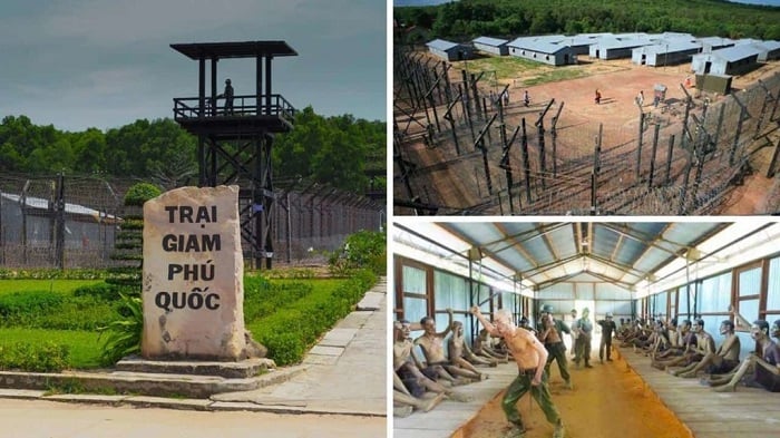 Be careful around barbed-wire fences at Phu Quoc POW camp