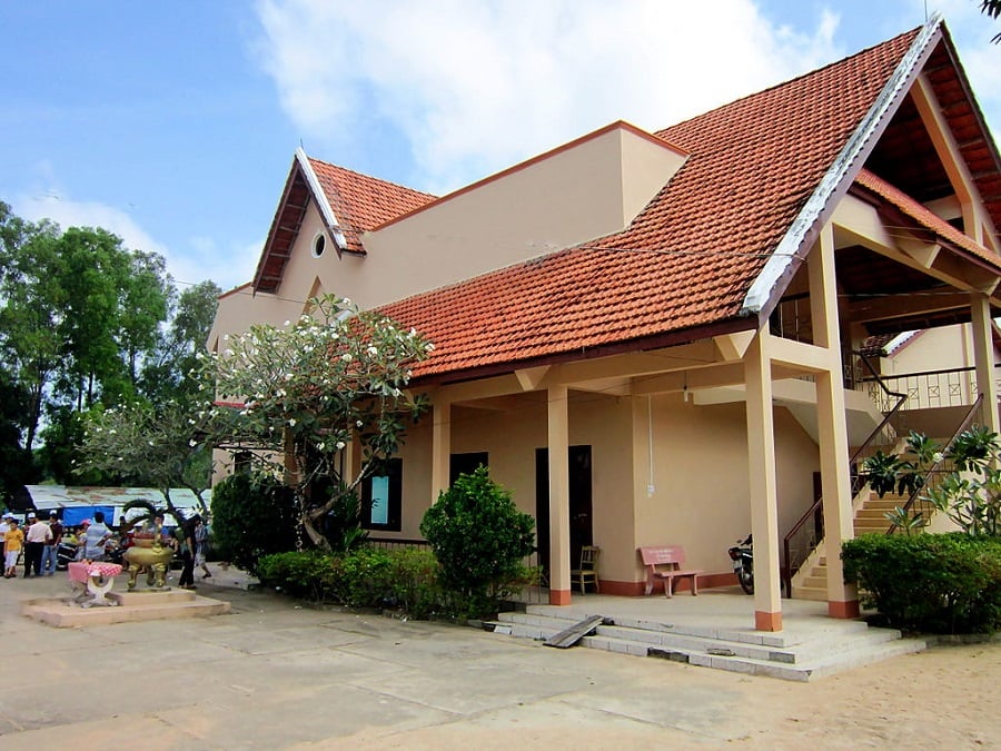 Exhibition house of relics at Phu Quoc Coconut Prison